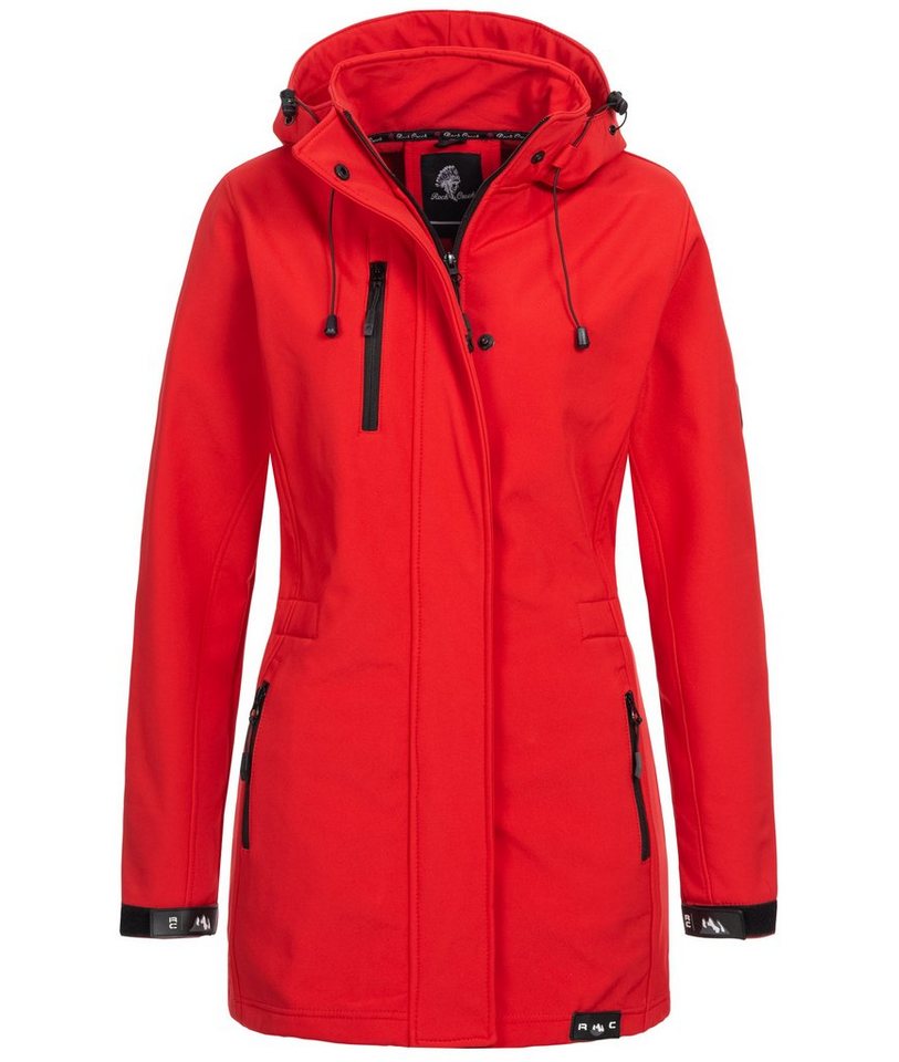 Rock Creek Softshelljacke Damen Softshellmantel Wanderjacke D-423