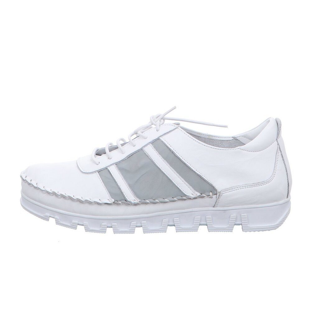 Gemini Gemini - Nappa Schnürschuh - Weiß Schnürschuh