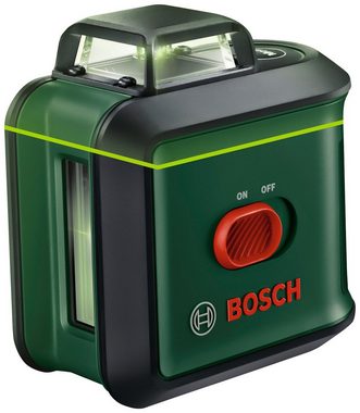 Bosch Home & Garden Kreuzlinienlaser UniversalLevel 360, (Packung), Ø Arbeitsbereich: 24m