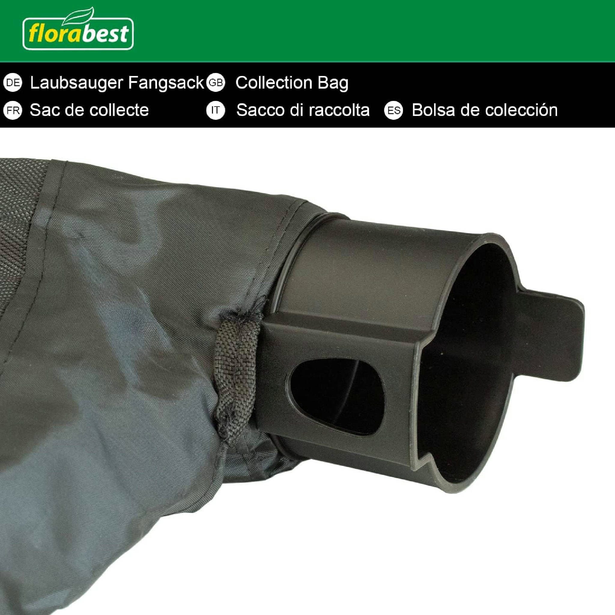 Florabest Fangsack Fangsack 55L mit Halterung für LIDL Laubsauger FLS 3000 B2 IAN 275664, für Lidl Laubsauger FLS 3000 B2, 55 l