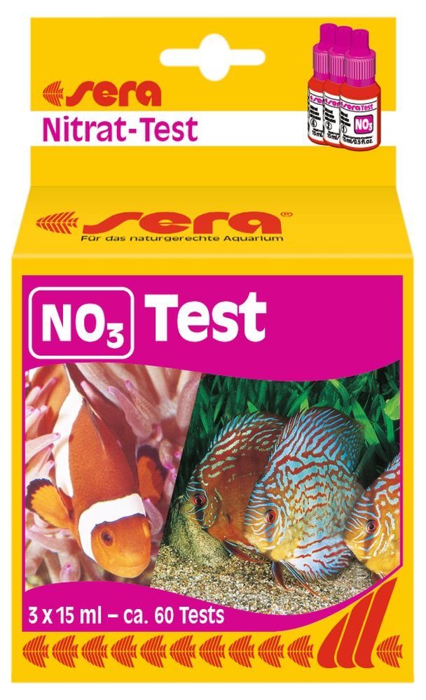 Sera AquariumWassertest sera NitratTest (NO3) Wassertest für Aquarium