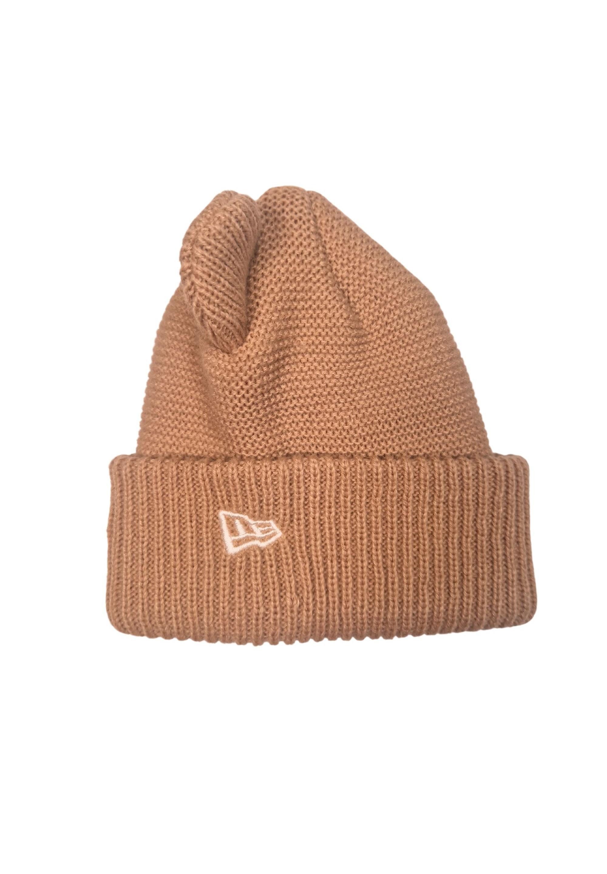 New Era Beanie Teddy Bear Ears Cuff Knit Braun Beanie-Mütze für Kleinkinder New Era (1-St)