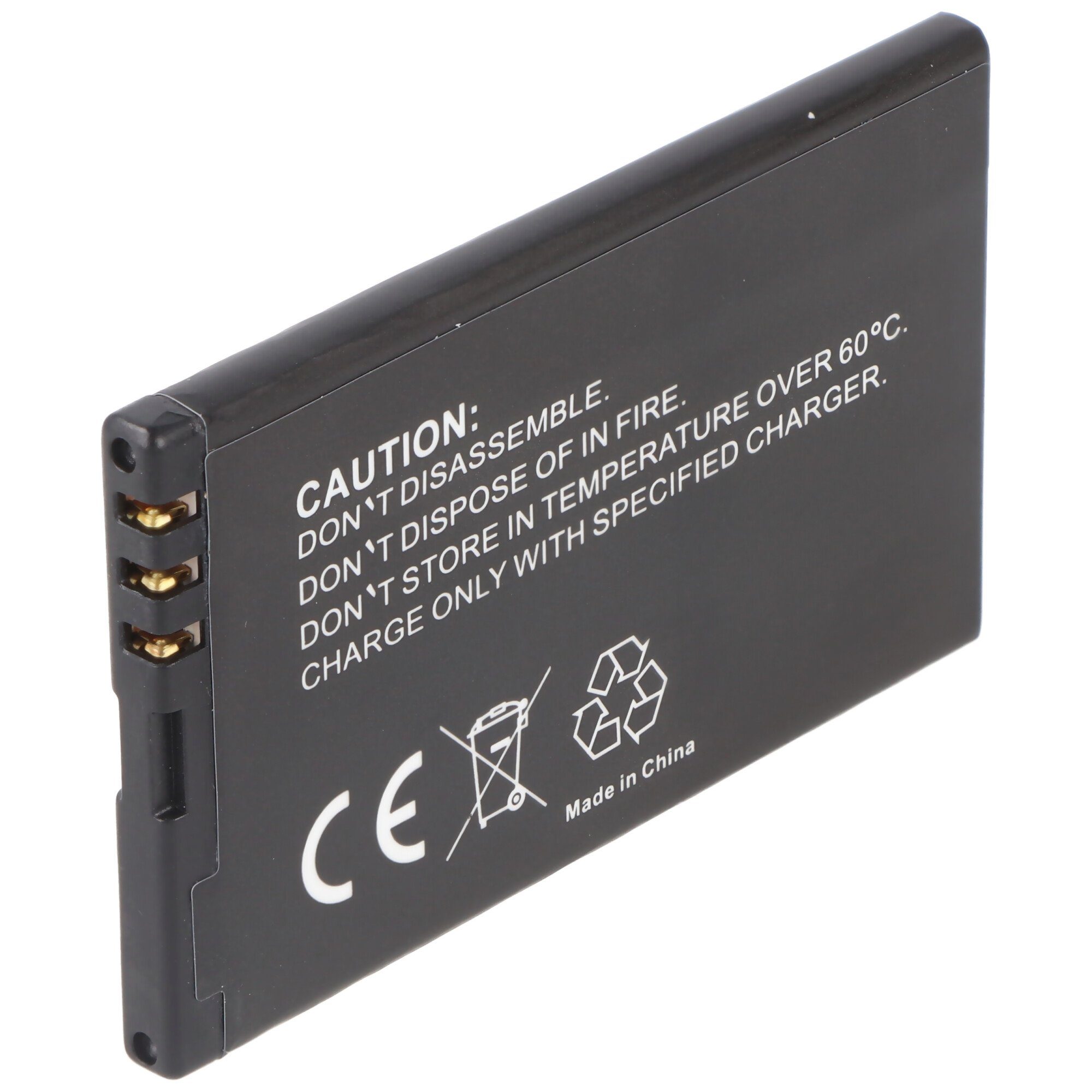 Akku passend für Nokia 8800 Arte, Li-Ion, 3,7V, 780mAh, 2,9Wh Akku
