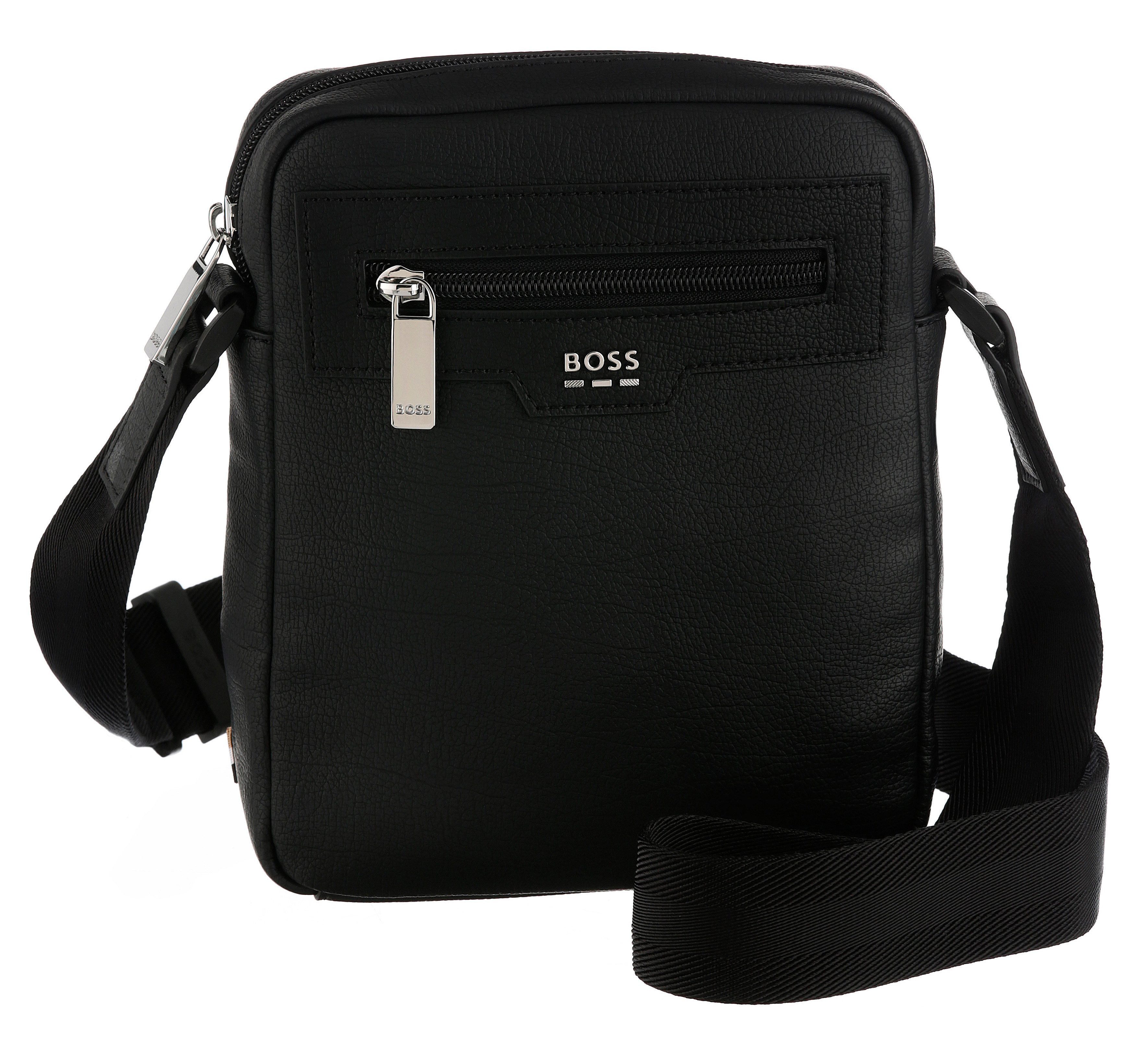 BOSS Umhängetasche, Crossbody-Bag, Herren Schultertasche mit verstellbarem Umhängeriemen