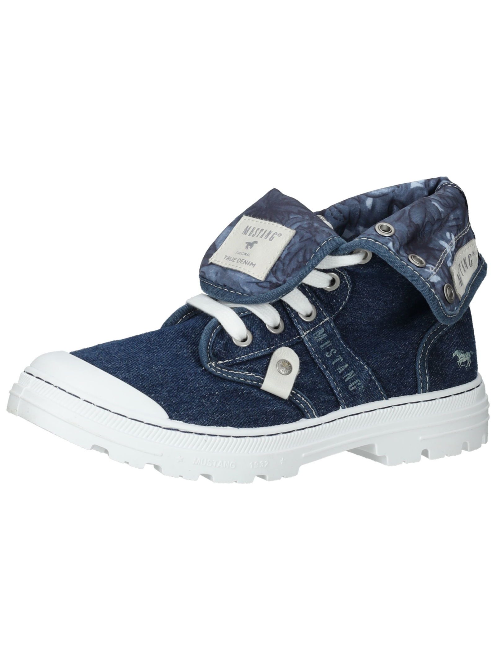 Mustang Shoes Mustang Shoes Stiefelette Lederimitat/Textil Schnürstiefelette