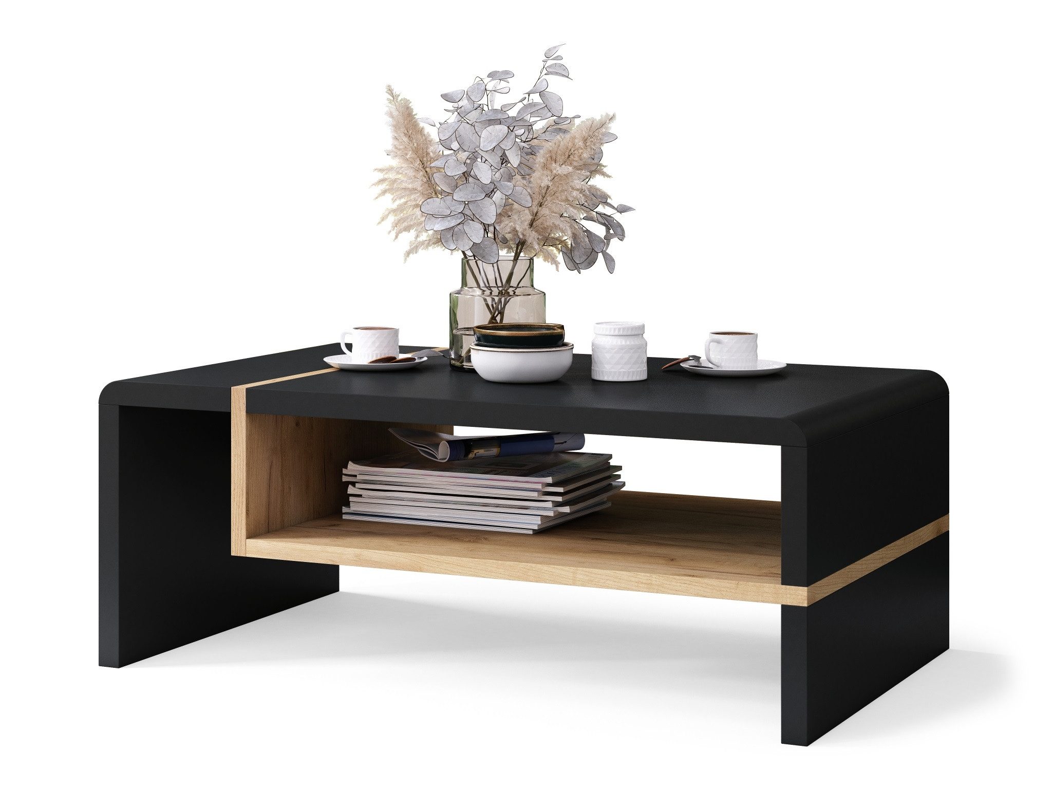 designimpex Couchtisch Design Wohnzimmertisch Folk 01 Tisch mit Ablagefläch günstig online kaufen