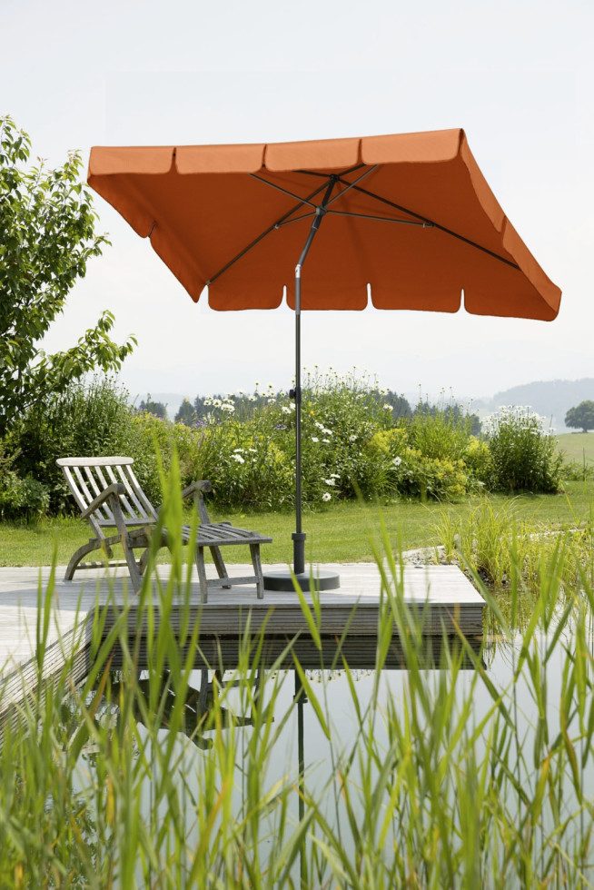 Schneider Schirme Sonnenschirm Schneider Sonnenschirm Aquila terracotta 225 x 120 – Bild 4 von 5