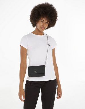 Calvin Klein Jeans Handytasche MINIMAL MONOGRAM W PH/CB19 T, Handtasche Damen Tasche Damen Kettenschultertasche Recyceltes Material