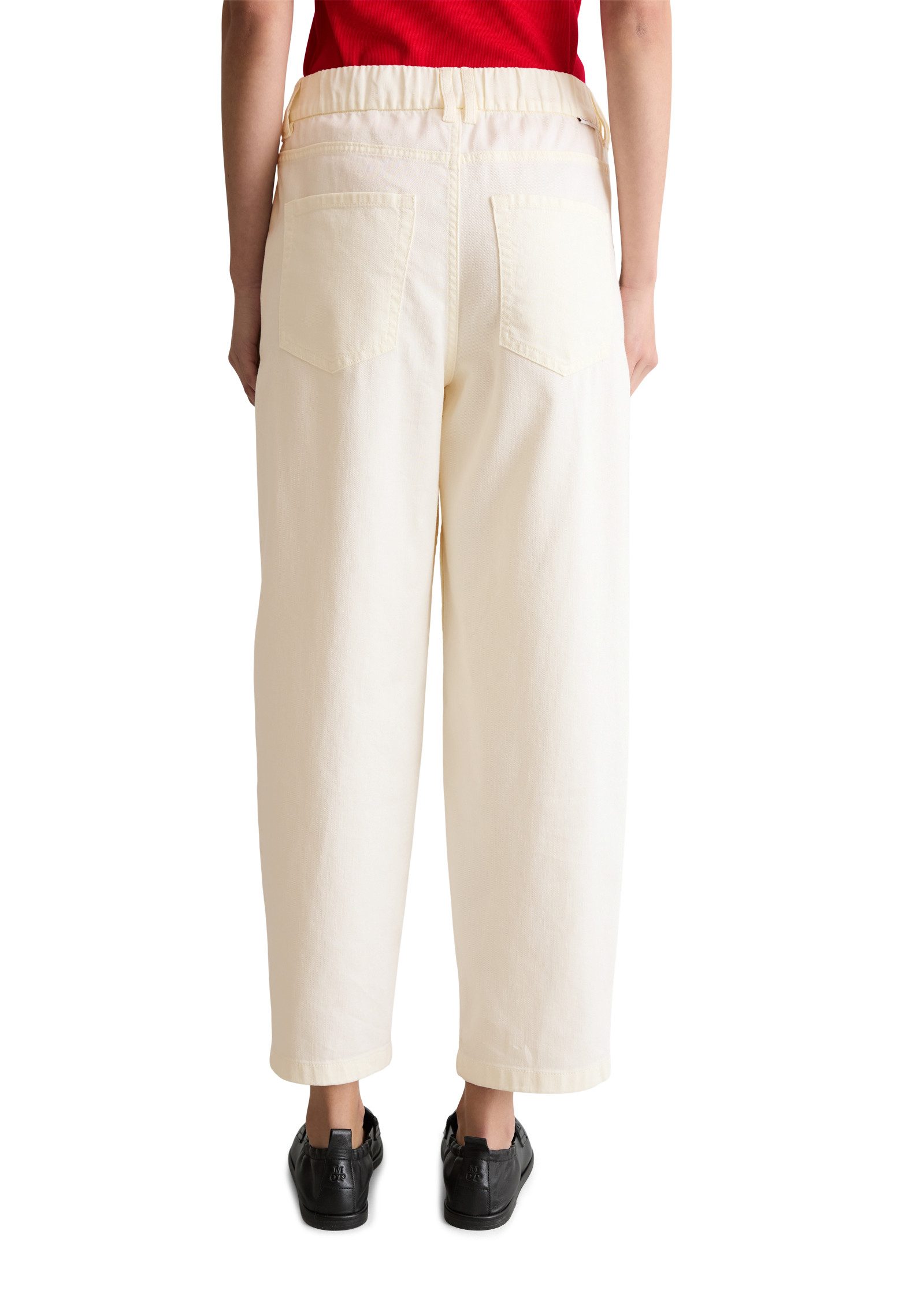 Marc O'Polo DENIM 7/8-Hose Relaxed Shape, elastischer Bund günstig online kaufen