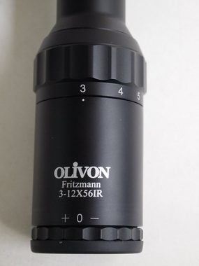 Olivon Manufacturing Group LTD Olivon 3-12x56 Zielfernrohr PREMIUMSERIE, für Jäger, Sportschützen Zielfernrohr