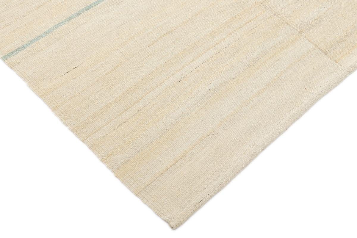 Handgewebter / Höhe: rechteckig, 4 mm Kelim Perserteppich, Nain 224x317 Fars Trading, Orientteppich Orientteppich
