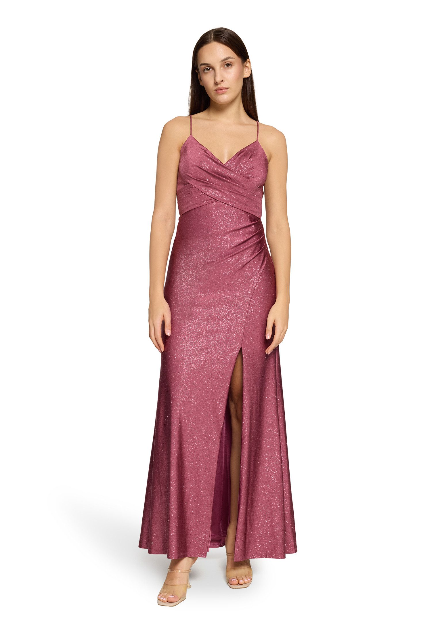 Vera Mont Abendkleid Damen im Glitzer-Look günstig online kaufen