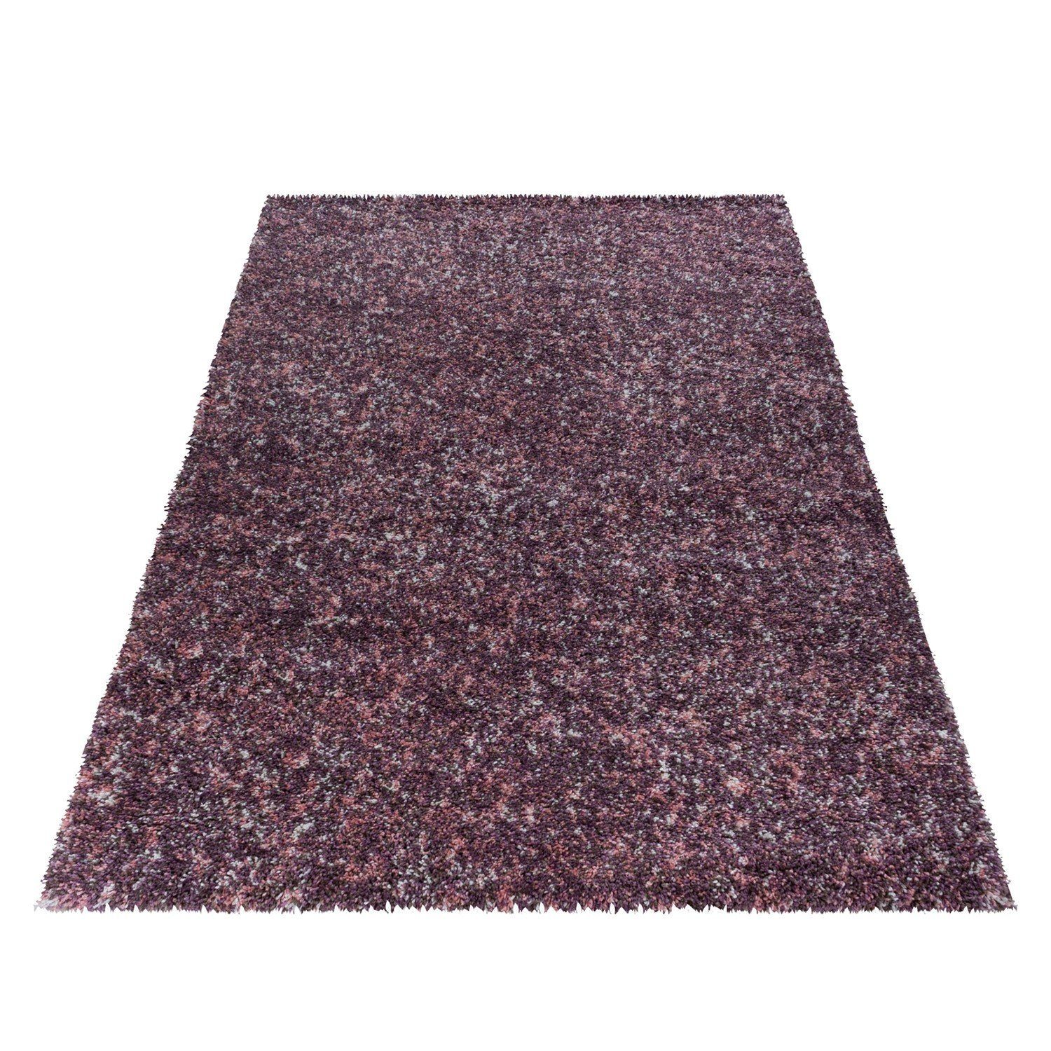 Hochflor-Teppich Florhöhe 30 mm, Pink Giantore, rechteck