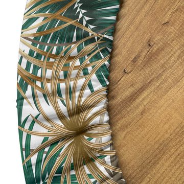 Abakuhaus Tischdecke Rundum-elastische Stofftischdecke, Dschungel-Laub Lange Blattpflanzen