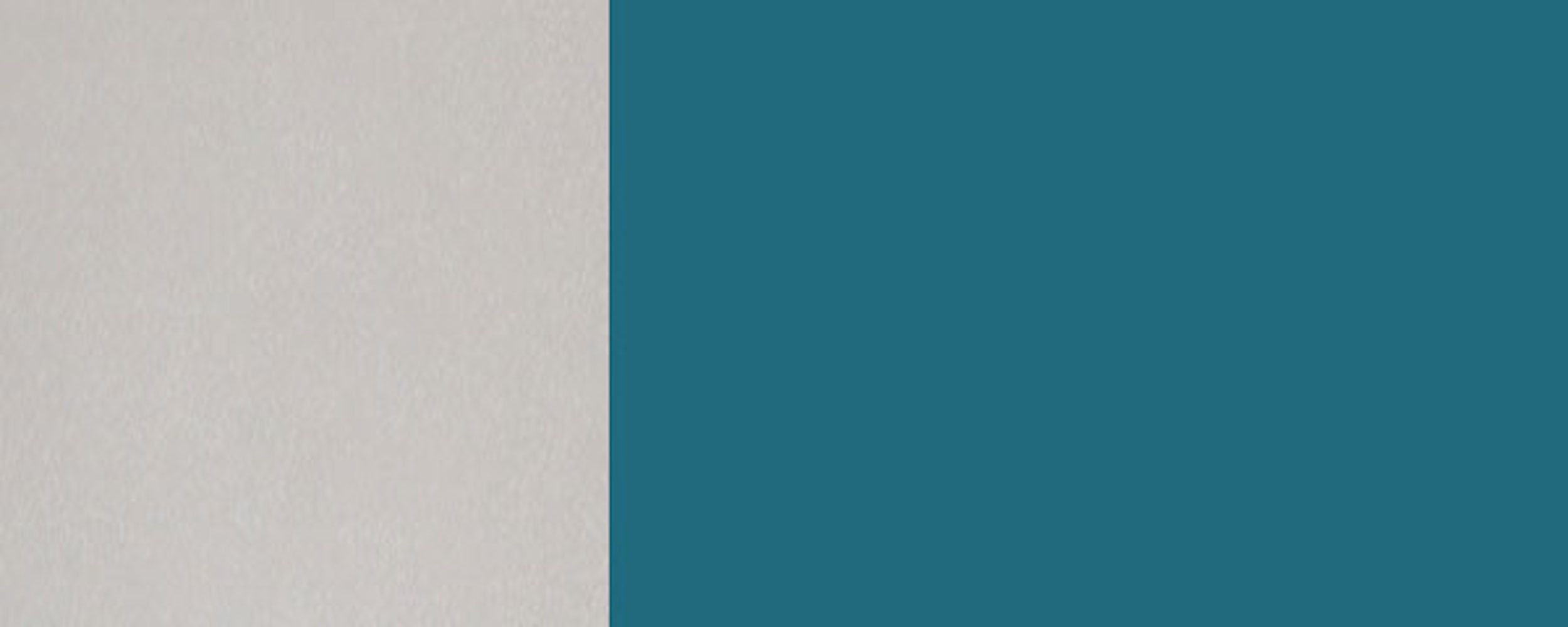 (Florence) 6021 50cm Hochglanz Korpusfarbe wählbar Front- Florence 1-türig grifflos Feldmann-Wohnen RAL und Klapptür blassgrün Klapphängeschrank mit