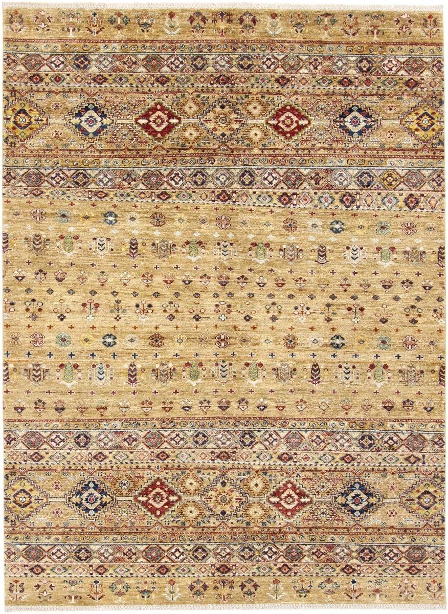 Orientteppich Arijana Shaal rechteckig, Handgeknüpfter Nain mm Trading, 5 Orientteppich, Höhe: 176x236