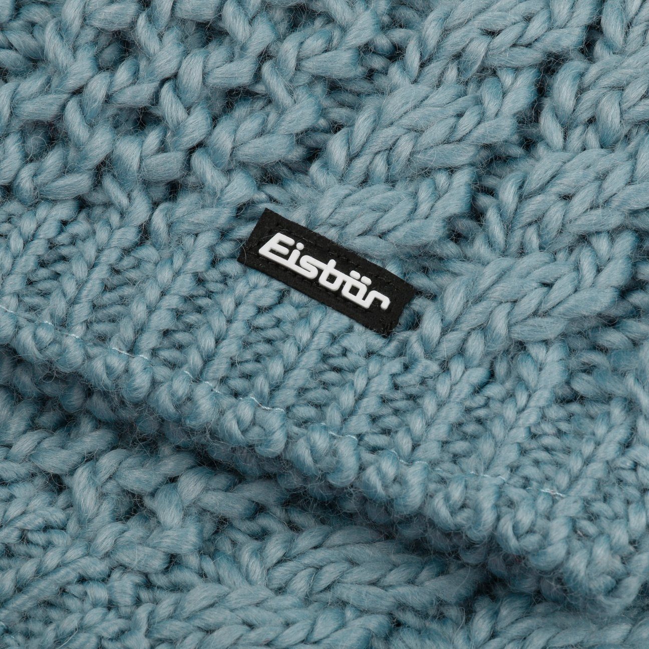 Eisbär XXL-Schal, (1-St), Strickschal mit Futter, Made in Austria