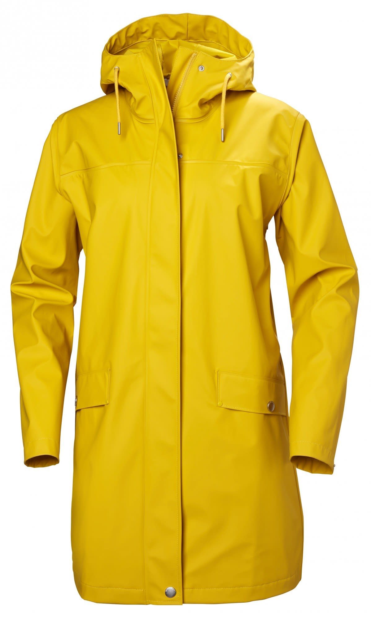 Helly Hansen Anorak Helly Hansen W Moss Rain Coat Damen Anorak Essential Yellow