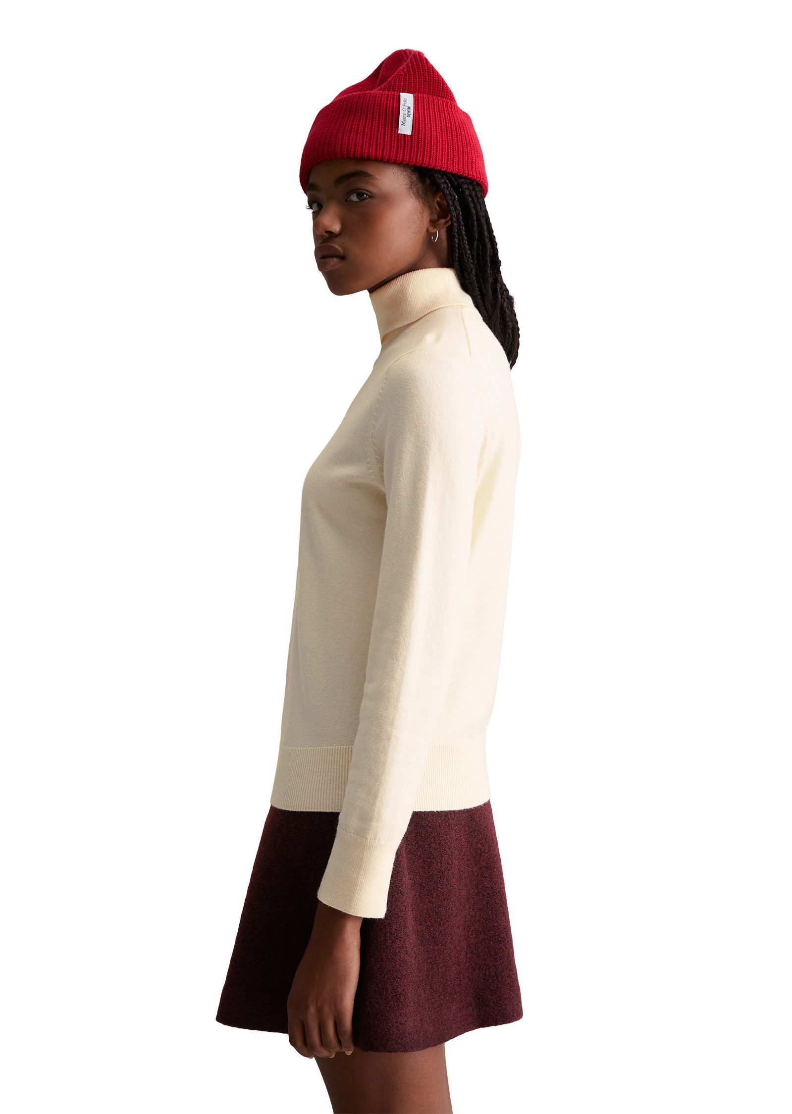 Marc OPolo DENIM Strickpullover "aus Soft Cotton Stretch" günstig online kaufen