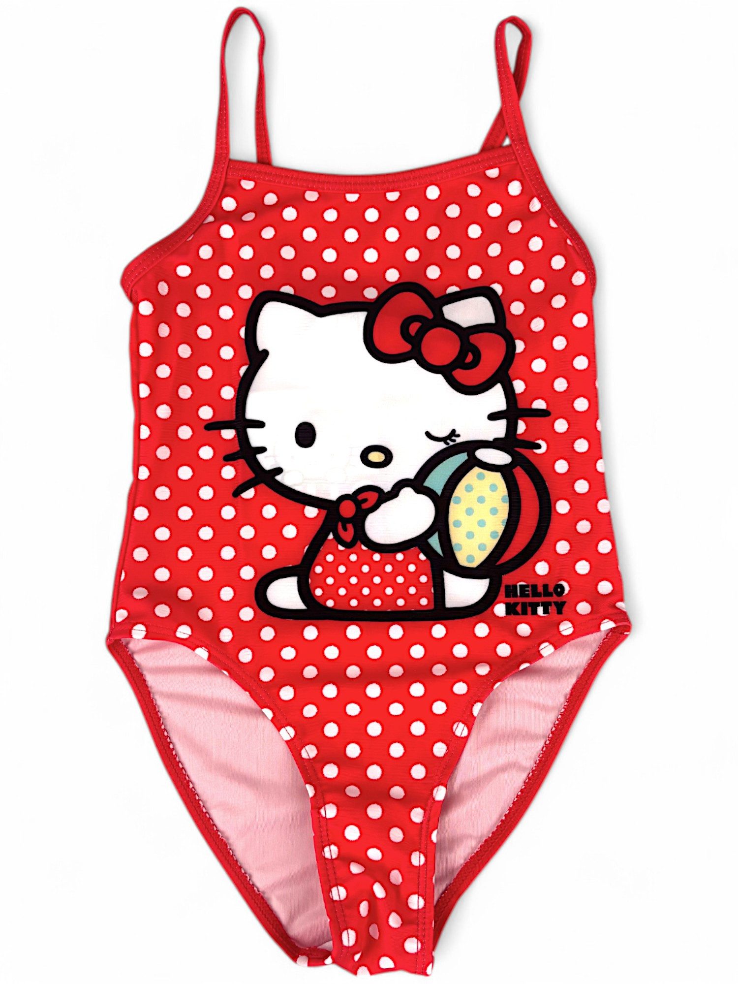 Hello Kitty Badeanzug Mädchen Schwimmanzug Gr. 104 - 134 cm