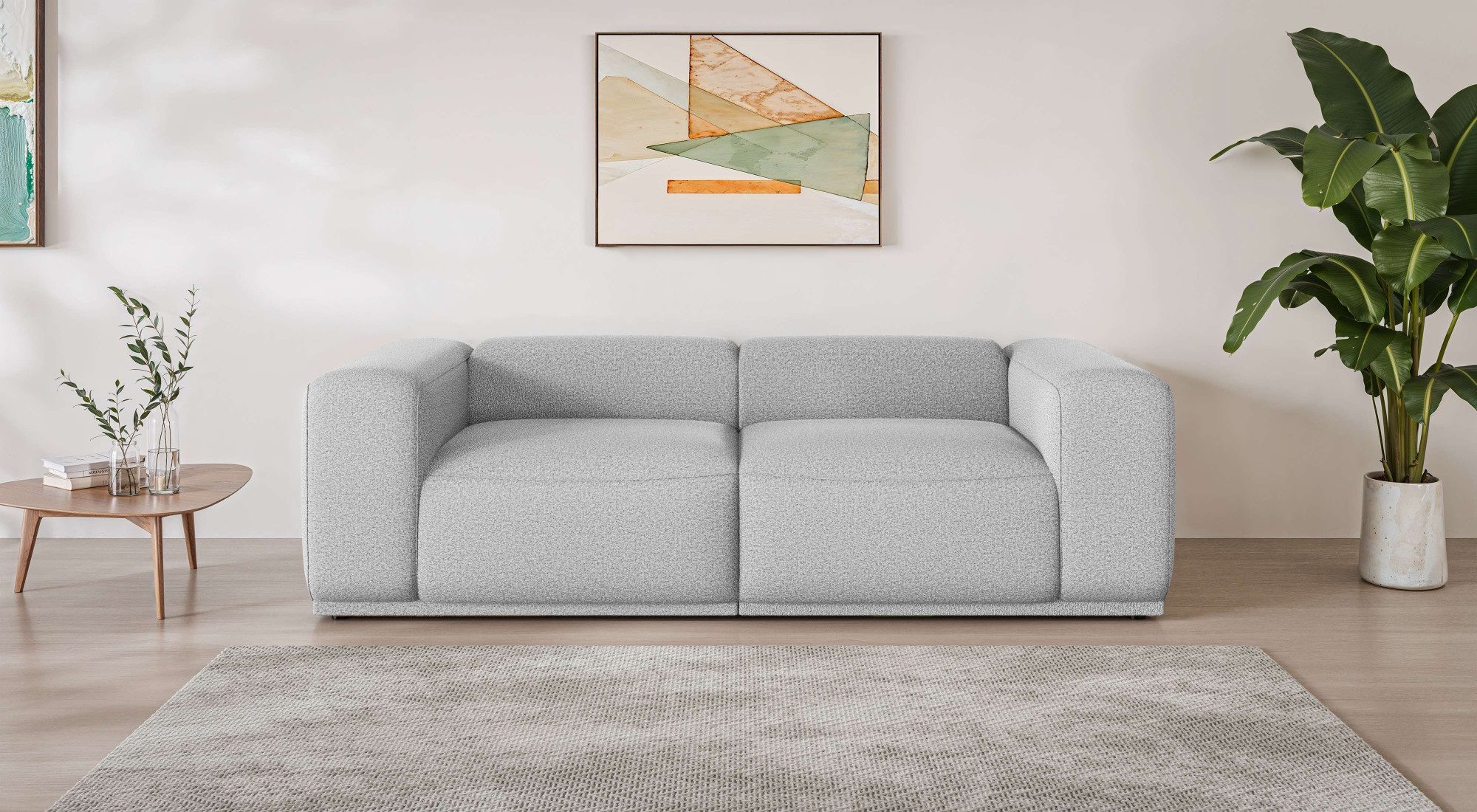 s.Oliver Big-Sofa EMMERIK Designersofa, 3-Sitzer mit Wellenfederung, B/T/H: 242/98/73 cm, hoher Sitzkomfort, gemütlich und modern, auch in Cord