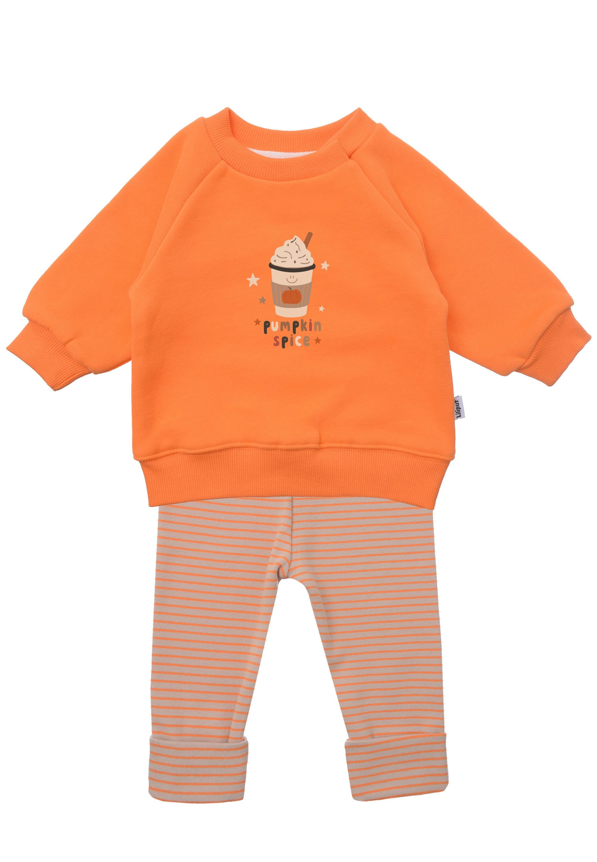 Liliput Sweatanzug Pumpkin Spice (2-tlg), mit niedlichem Print