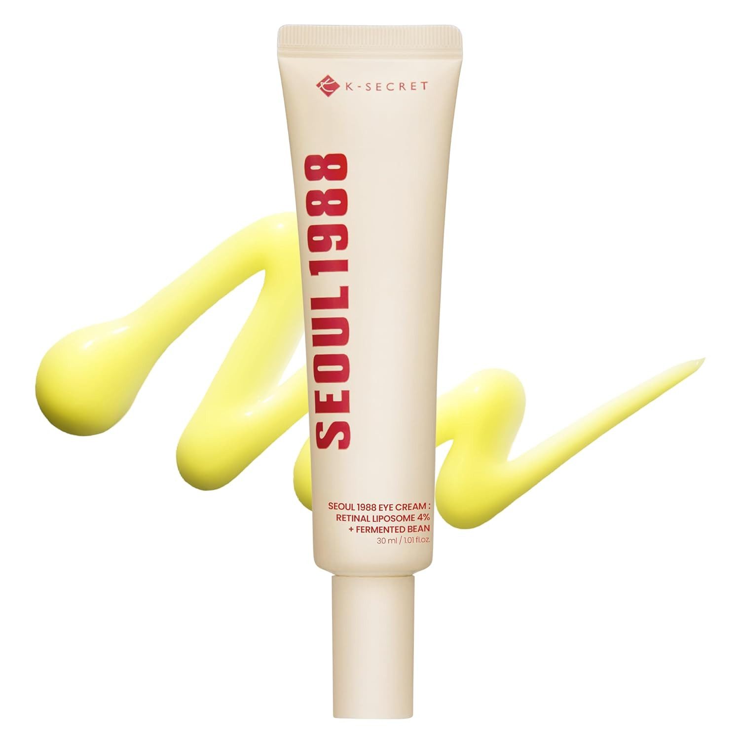K-Secret Augencreme SEOUL 1988 Eye Cream 30 ml – 4 % Retinal Liposome & Fermented Bean