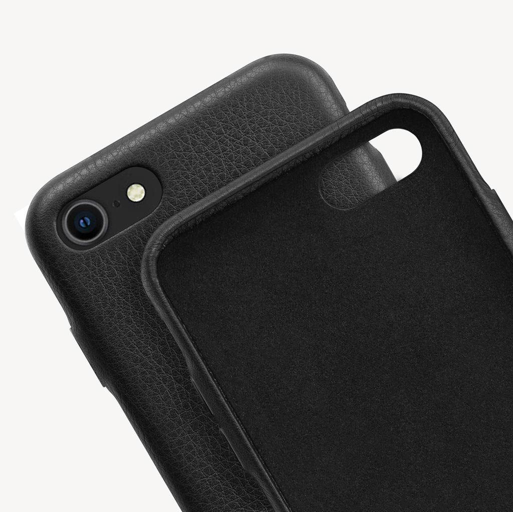 wiiuka Smartphone-Hülle skiin Handyhülle für iPhone SE 2022 / 2020, iPhone 8 / 7, Handgefertigt - Deutsches Leder, Premium Case
