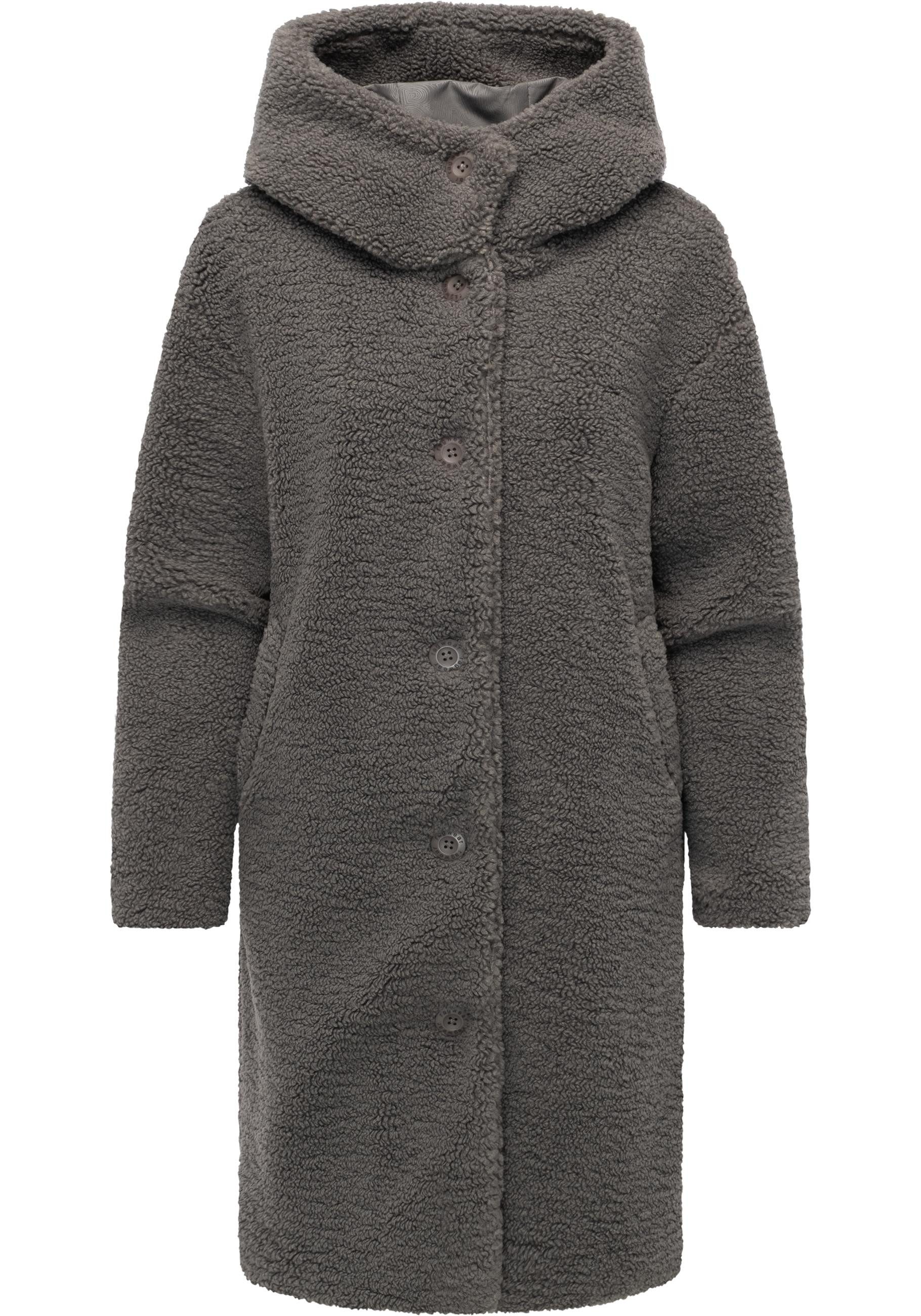 Ragwear Langmantel Joonie YOUMODO Langer Plüschmantel günstig online kaufen