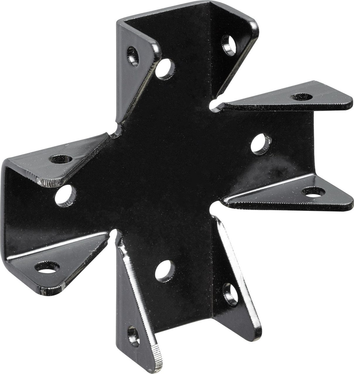Hettich Winkelbeschlag Hettich Korpusverbinder X Stahl 68 x 68 x 15 mm