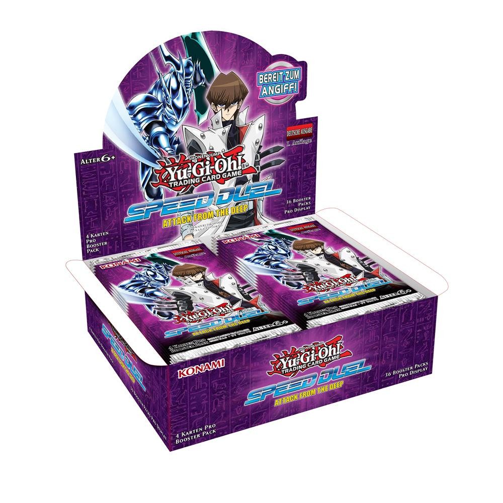 Yu-Gi-Oh Sammelkarte Speed Duel - Attack from the Deep - 1 Display (36 Booster) - Deutsch