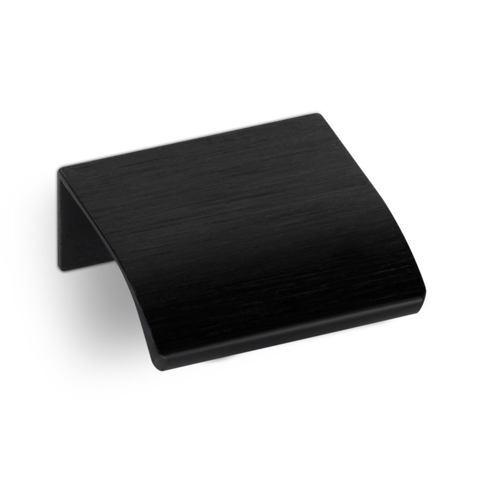SO-TECH® Möbelgriff BLANKETT ALEX schwarz gebürstet 40 - 350 mm, 40 - 350 mm incl. Schrauben