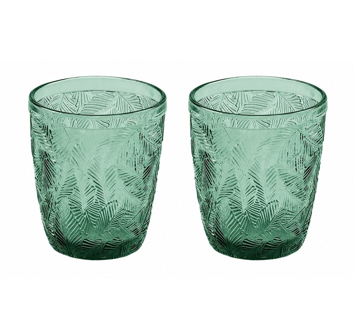 axentia Gläser-Set Ray, 2-tlg., Glas, 300 ml, Trinkgläser, 10 x 8 cm, Spülmaschinengeeignet