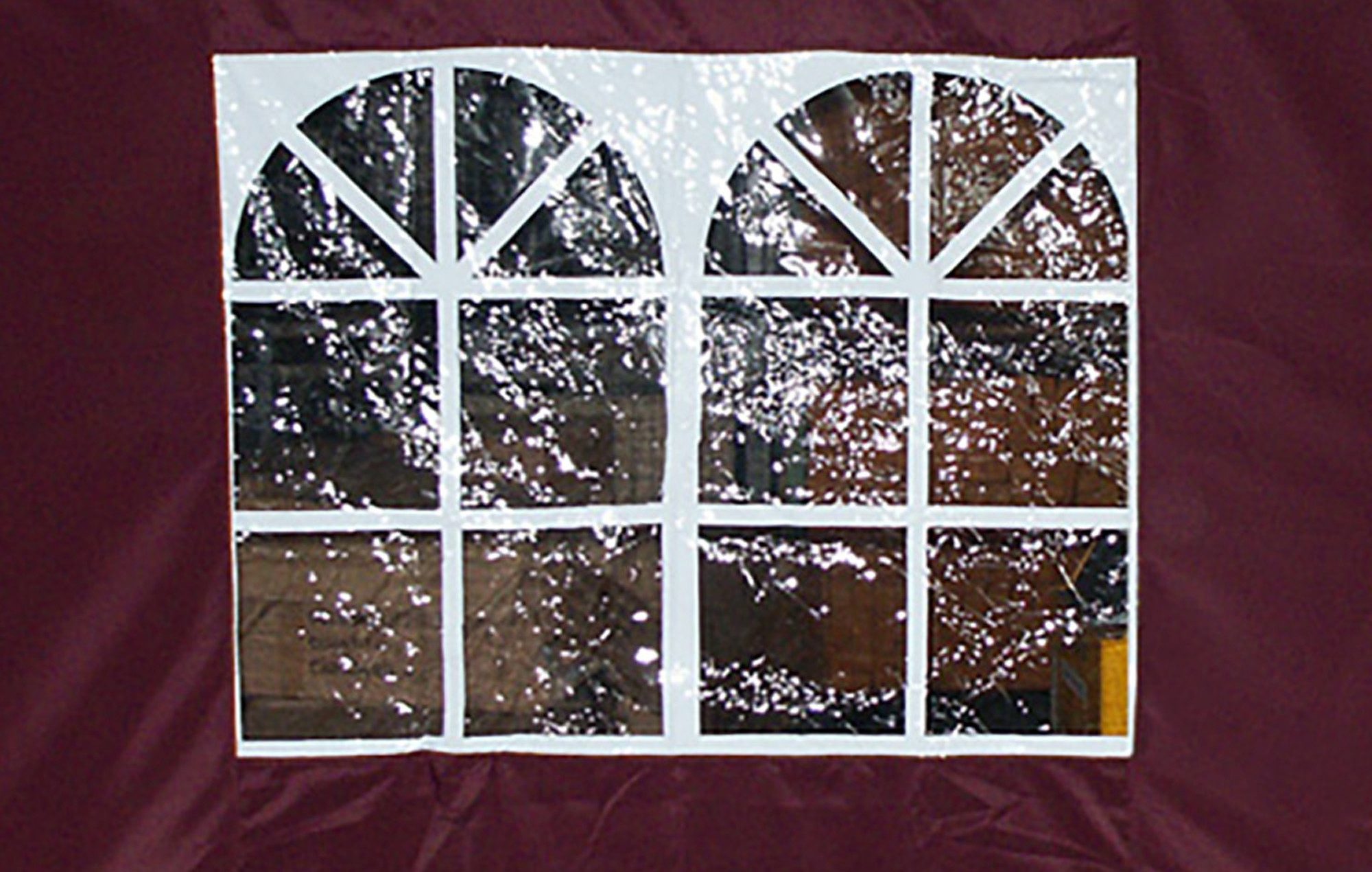 Thumbnail - TPFGarden Pavillonseitenteil ROLAND, 300.00x190.00 cm, Seitenwand aus hochwertigem Polyester, Seitenteil mit PVC-Fenster