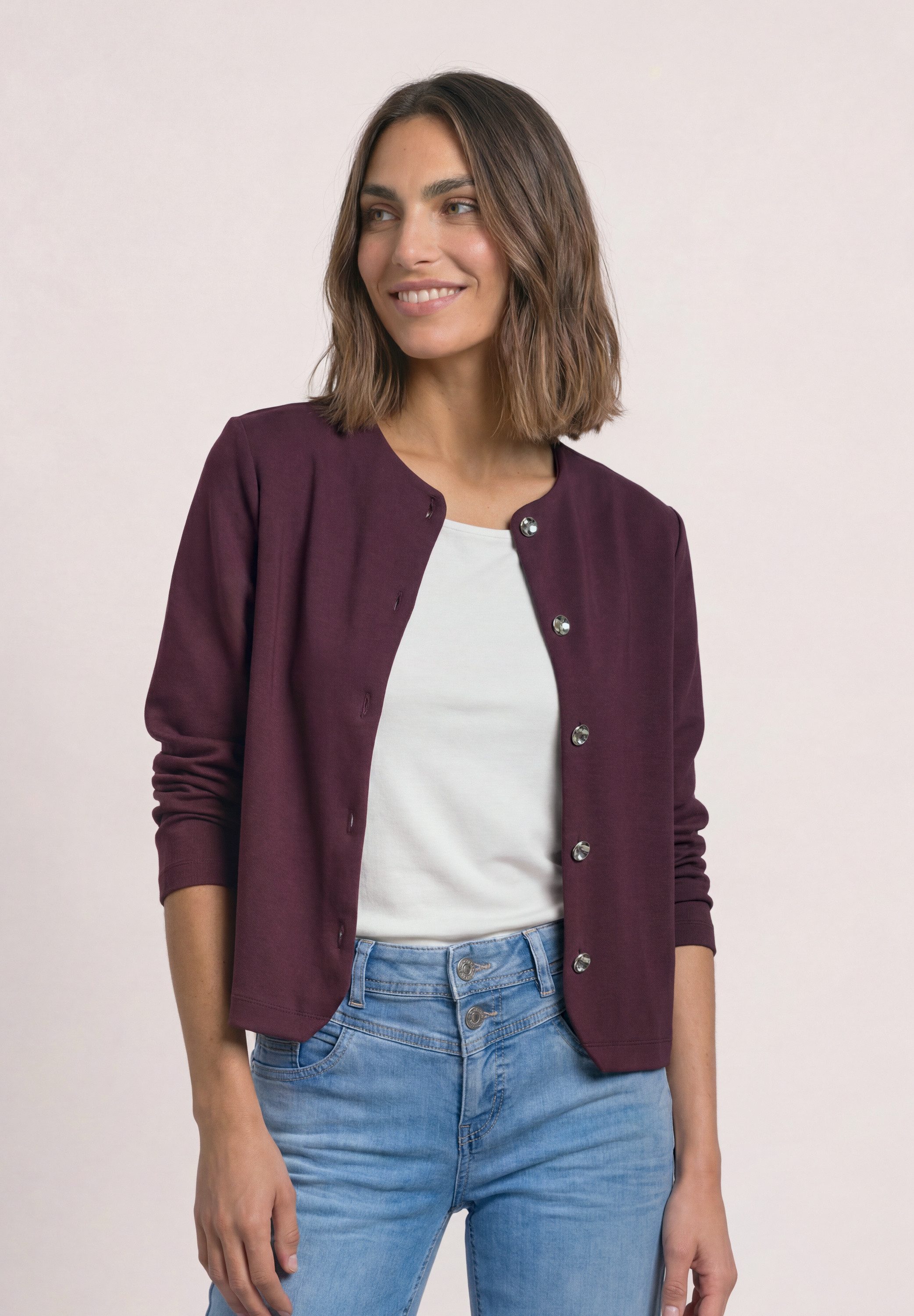 STREET ONE Cardigan in Unifarbe