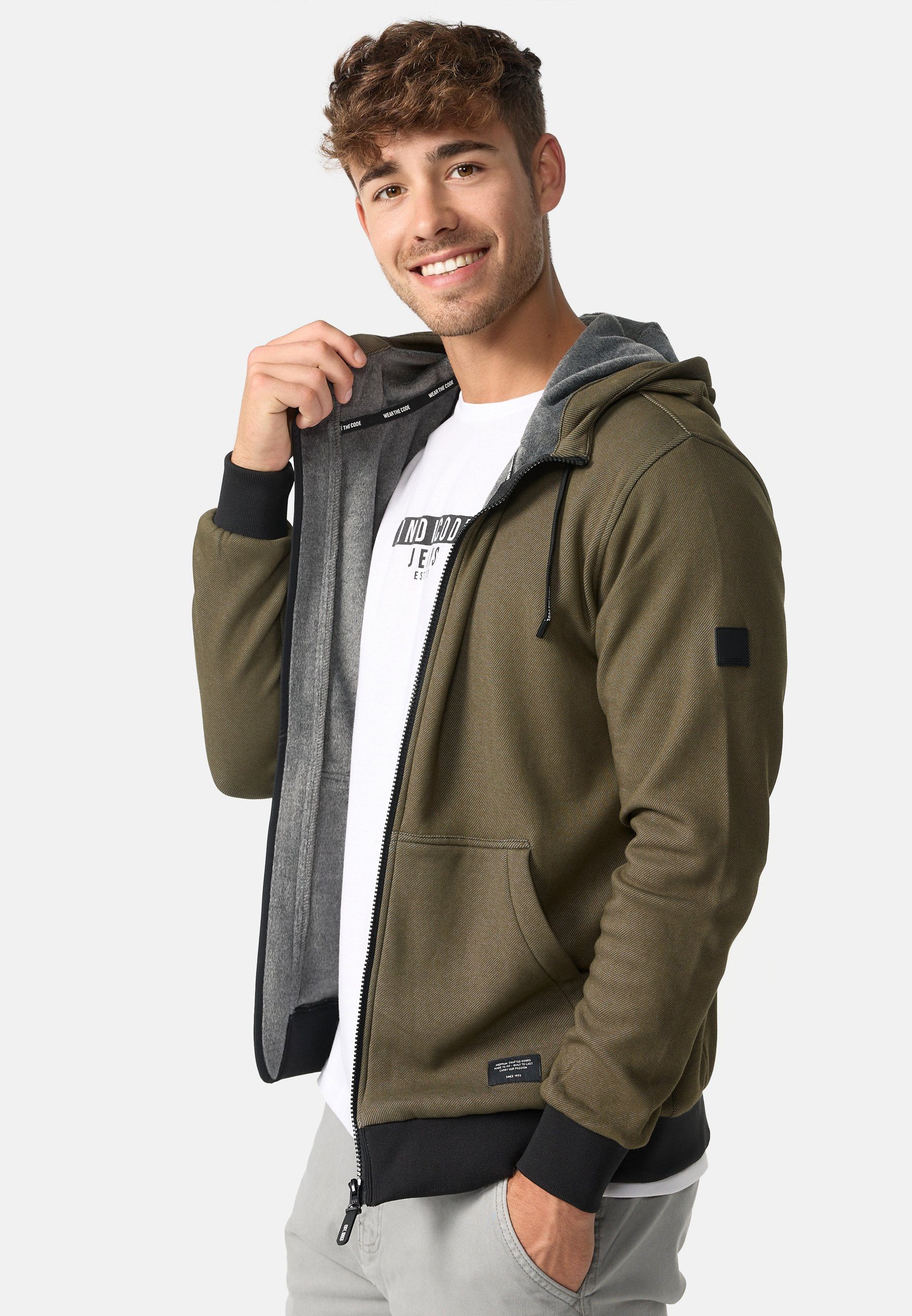 INDuff Army Indicode Sweatjacke