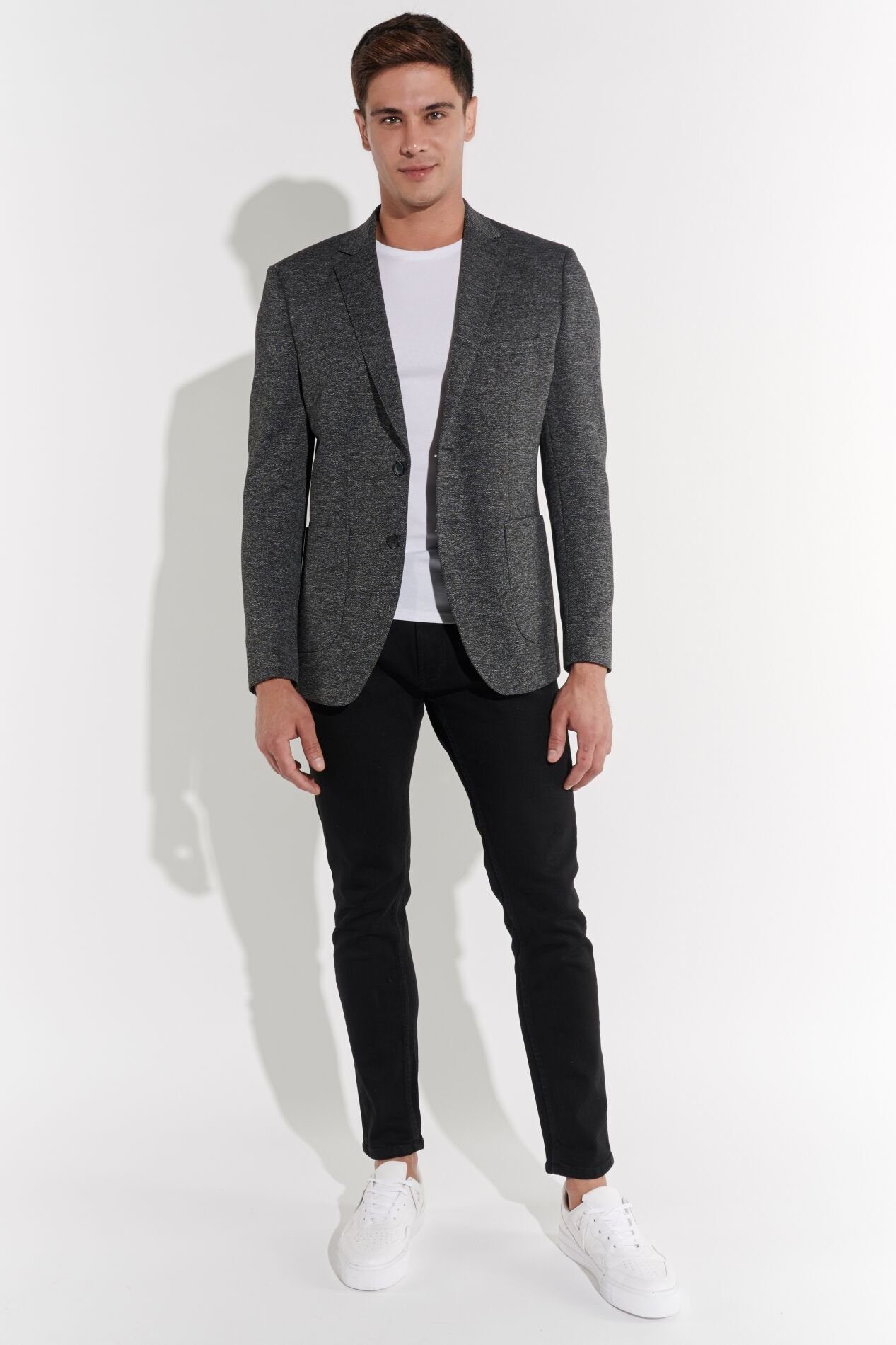 SteffenKlein Sweatsakko Slim-Fit