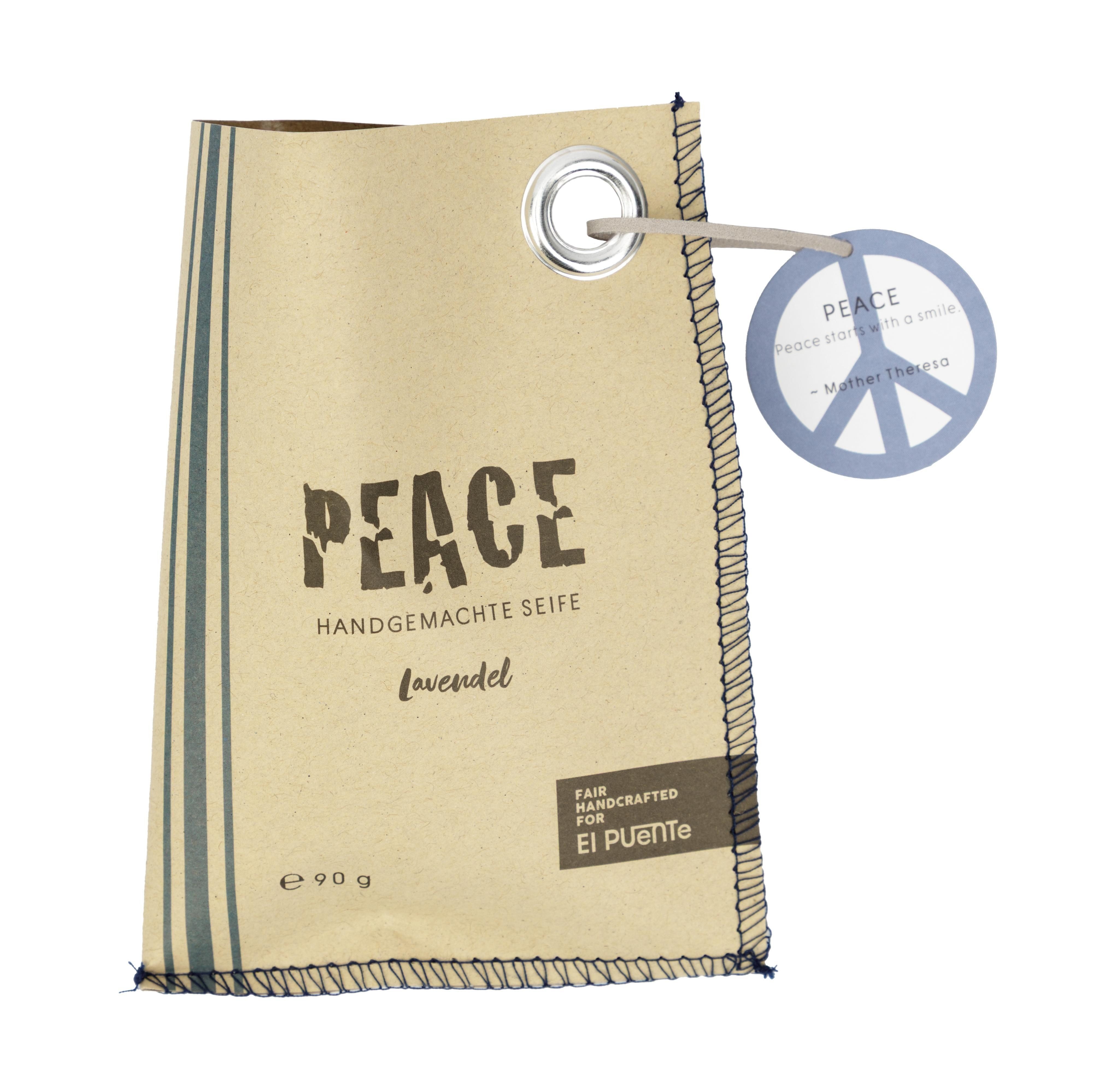 El Puente Handseife Seife "Peace", Vegan, Handmade