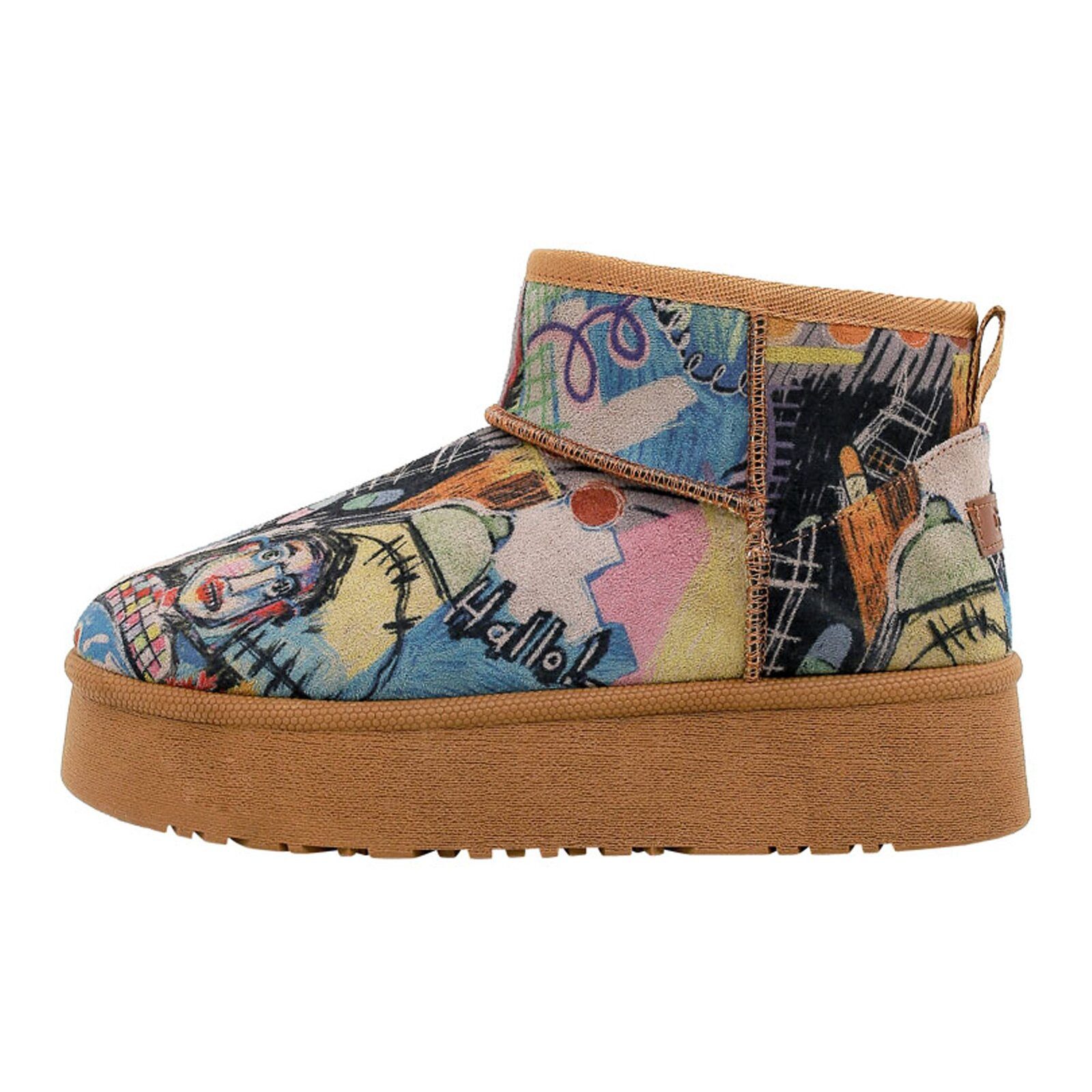 DOGO Ruby Boots Schnürstiefel Live And Save Damen Stiefeletten Winterstiefel Handgefertigt