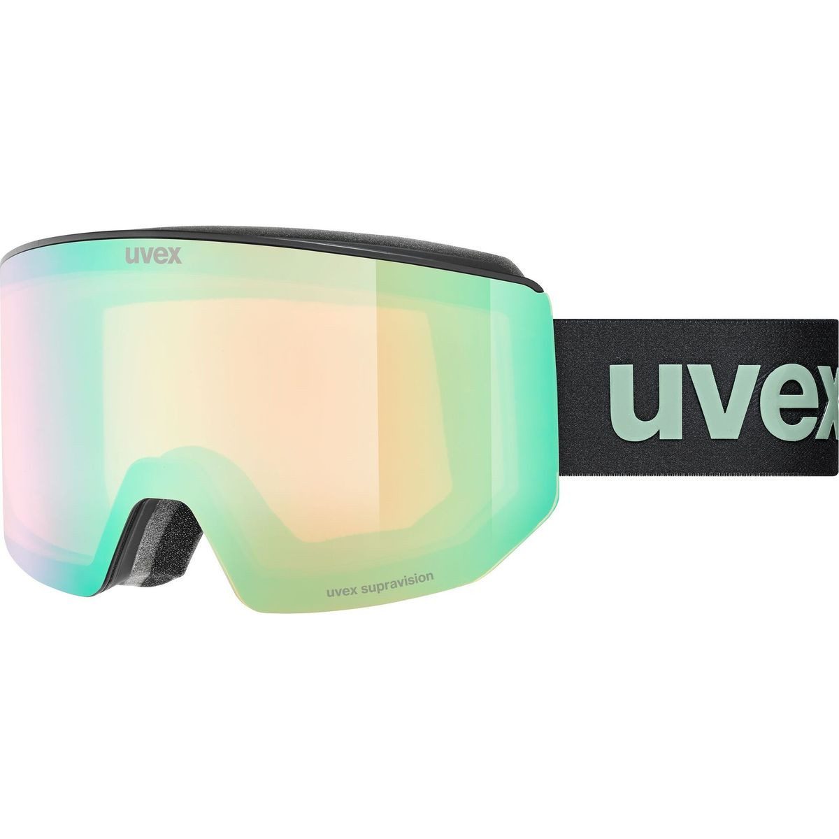 Uvex Skibrille Lace Attract, Stilvolle Skibrille mit Anti-Beschlag-Technologie und UV-Schutz für