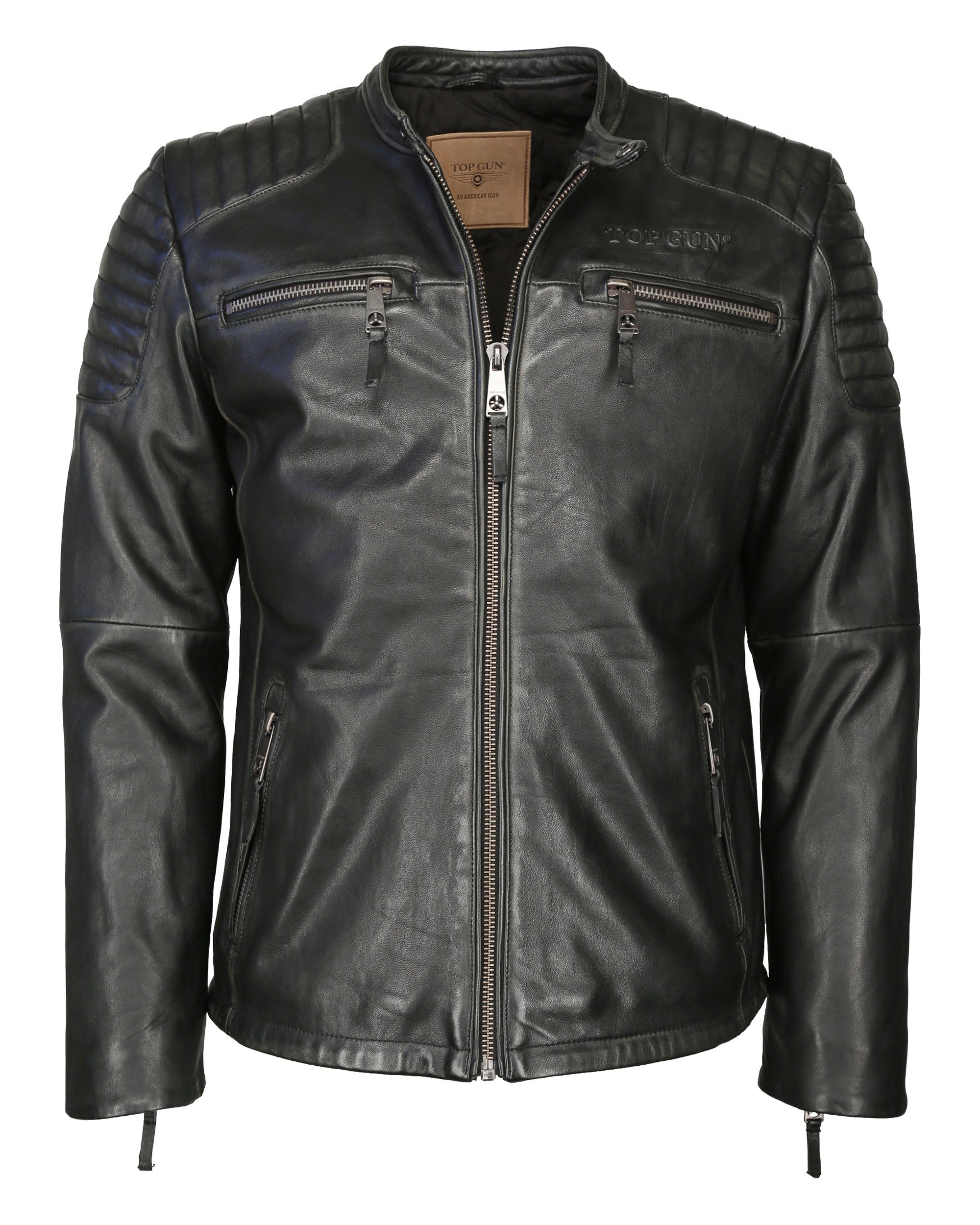 TOP GUN Lederjacke TG20193086