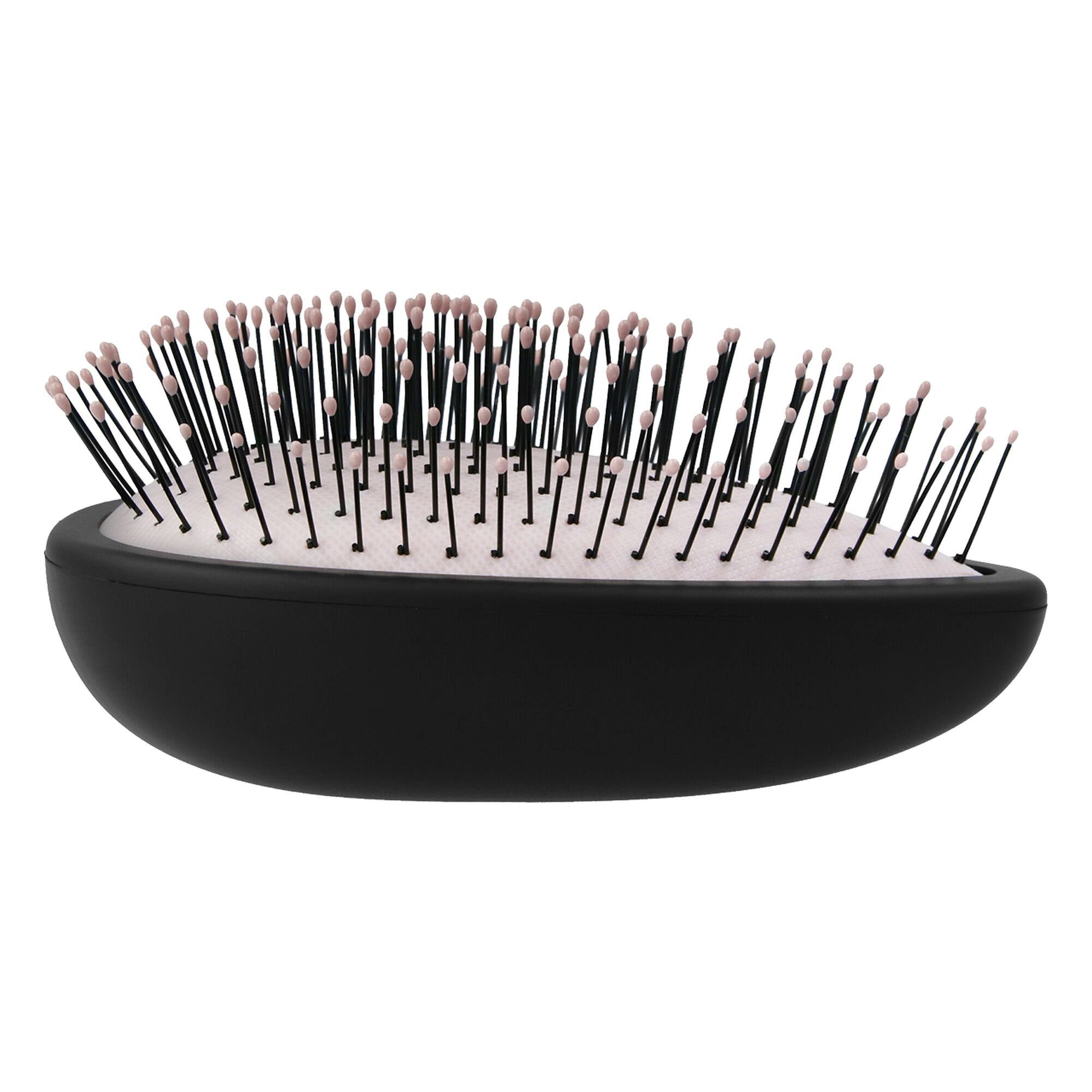 Entwirrer Styler PARSA Beauty Compact Haar in Entwirrbürste schwarz Haarbürste