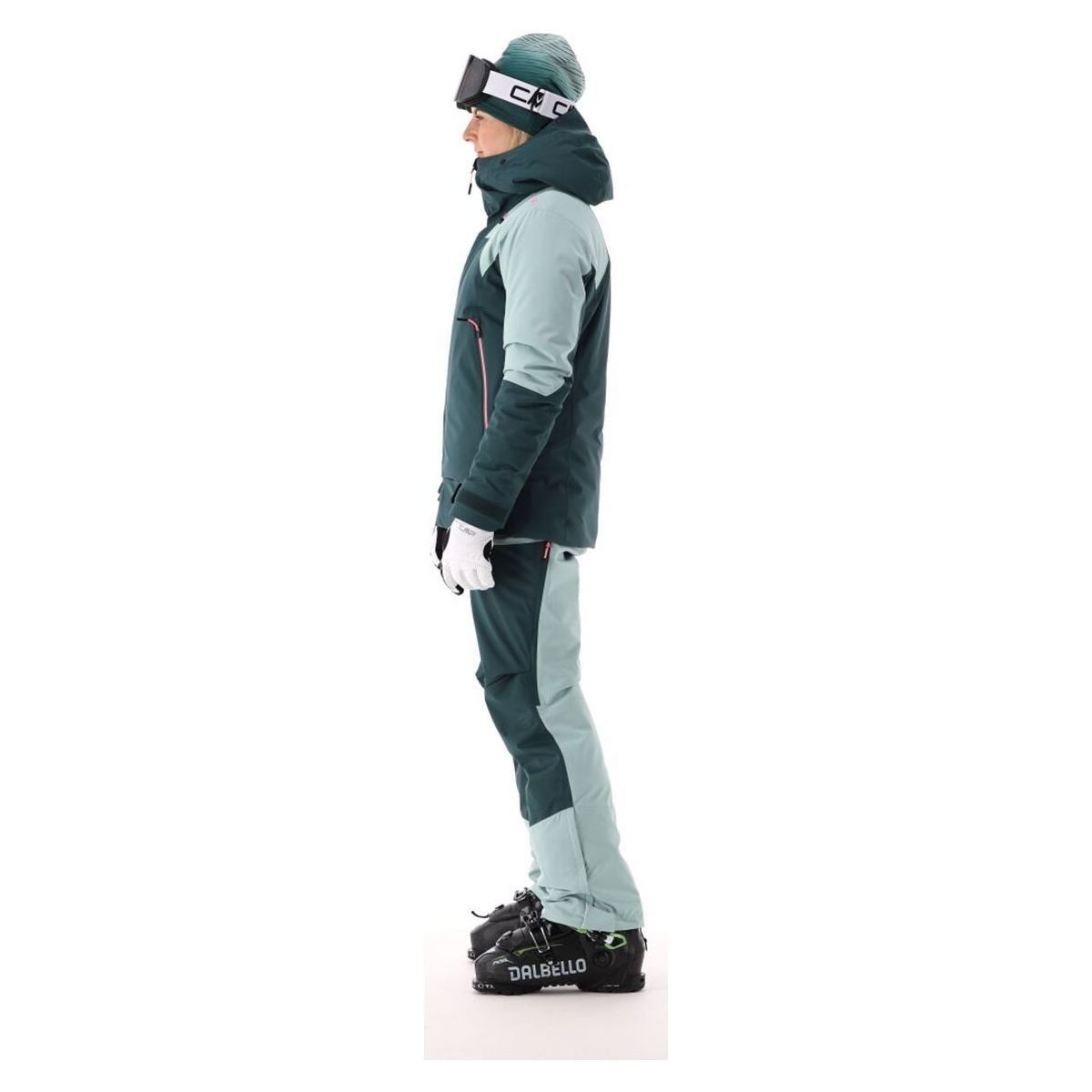 CMP Skijacke Woman Ski Jacket FIX Hood Hochfunktionelle Damenjacke mit Clima-Protect-Membran
