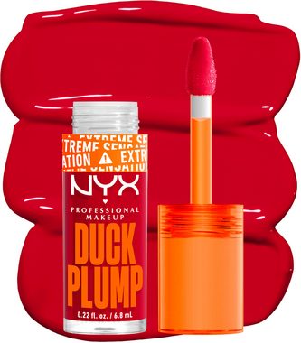 NYX Lipgloss NYX Professional Makeup Duck Plump Hall of Flame, mit Collagen