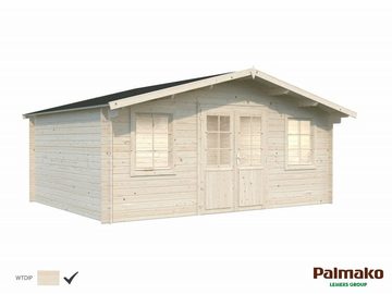 Palmako Gartenhaus Klara 17,0 Holzhaus Blockbohlenhaus, BxT: 504x380 cm