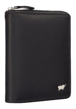 Braun Büffel Geldbörse GOLF 2.0 RV-Geldbörse H 8CS schwarz, aus hochwertigem Leder