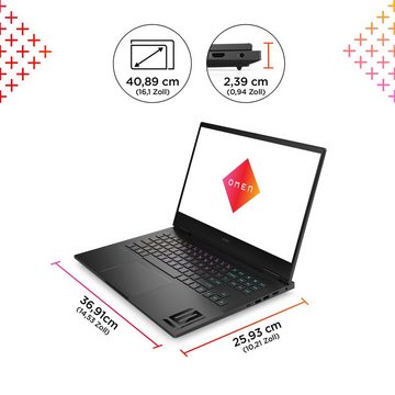 HP Omen 16-wf0075ng Gaming-Notebook (40,9 cm/16,1 Zoll, Intel Core i7 13700HX, GeForce RTX 4070, 512 GB SSD)