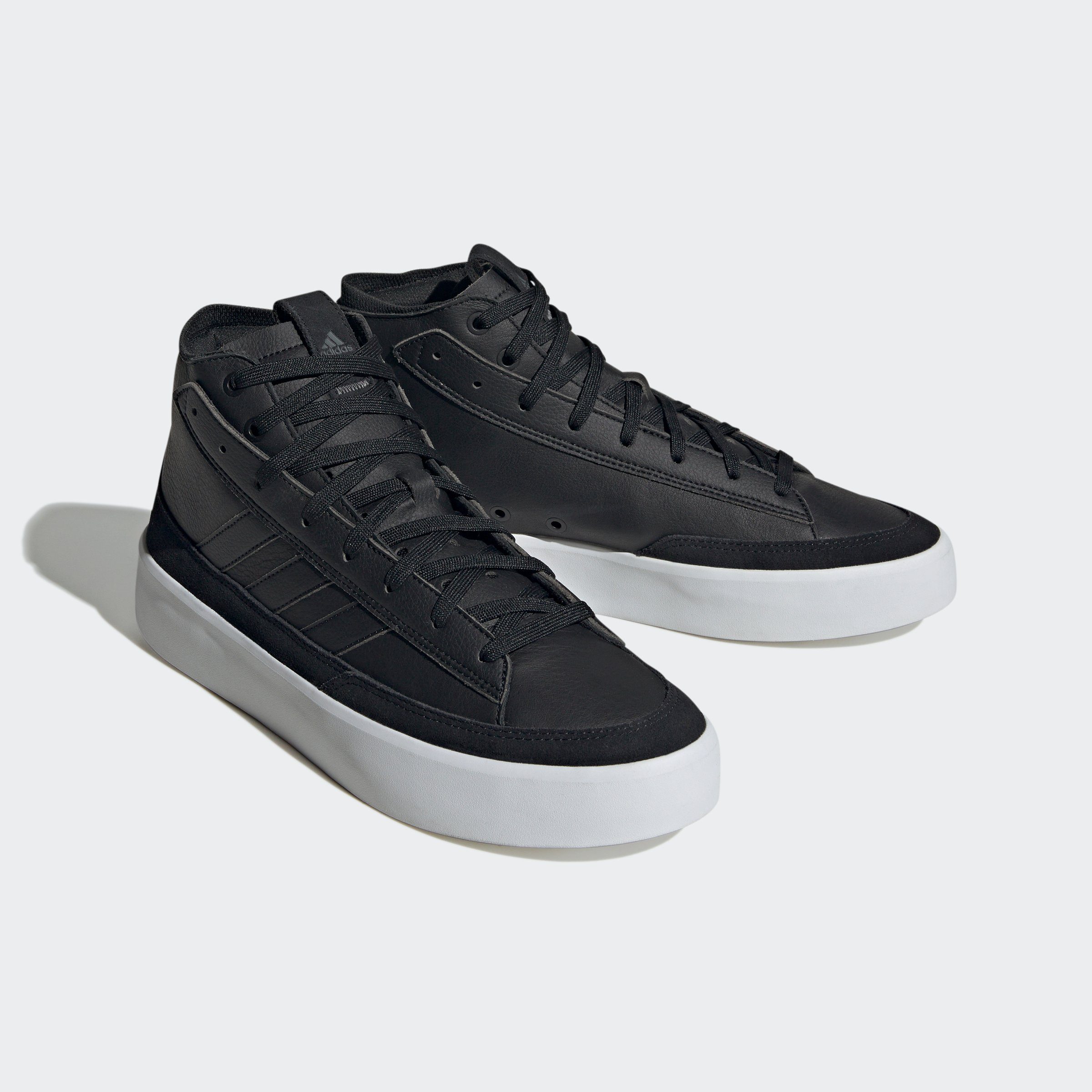adidas Sportswear ZNSORED HI Sneaker / Black Core Core Six Grey / Black