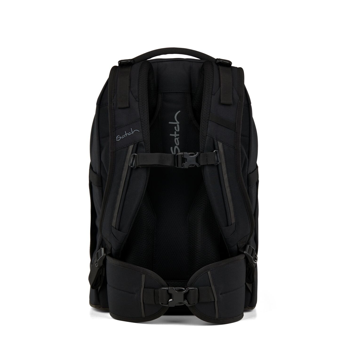 Satch Schulranzen Schulrucksack PACK Blackjack (1 Stück), ergonomisch, Your-Size-System: auf Körpergröße anpassbar – Bild 4 von 5