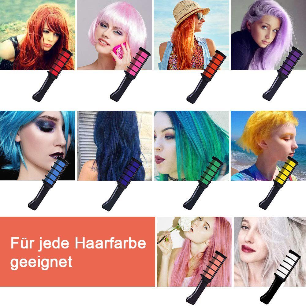 Stylingbürste Jormftte Kamm Kamm,Haarfarbe Kreide Haarkreide